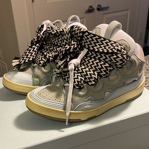 Lanvin curb sneakers